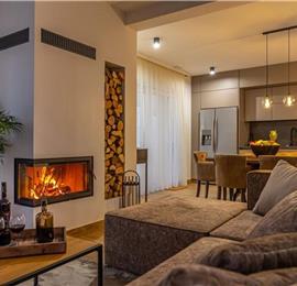 5 bedroom villa with pool near Crikvenica, sleeps 10